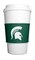 MasterPieces Game Day FanPans - NCAA Michigan State Spartans - Team Logo Silicone Cup Sleeve, Dishwasheer Safe